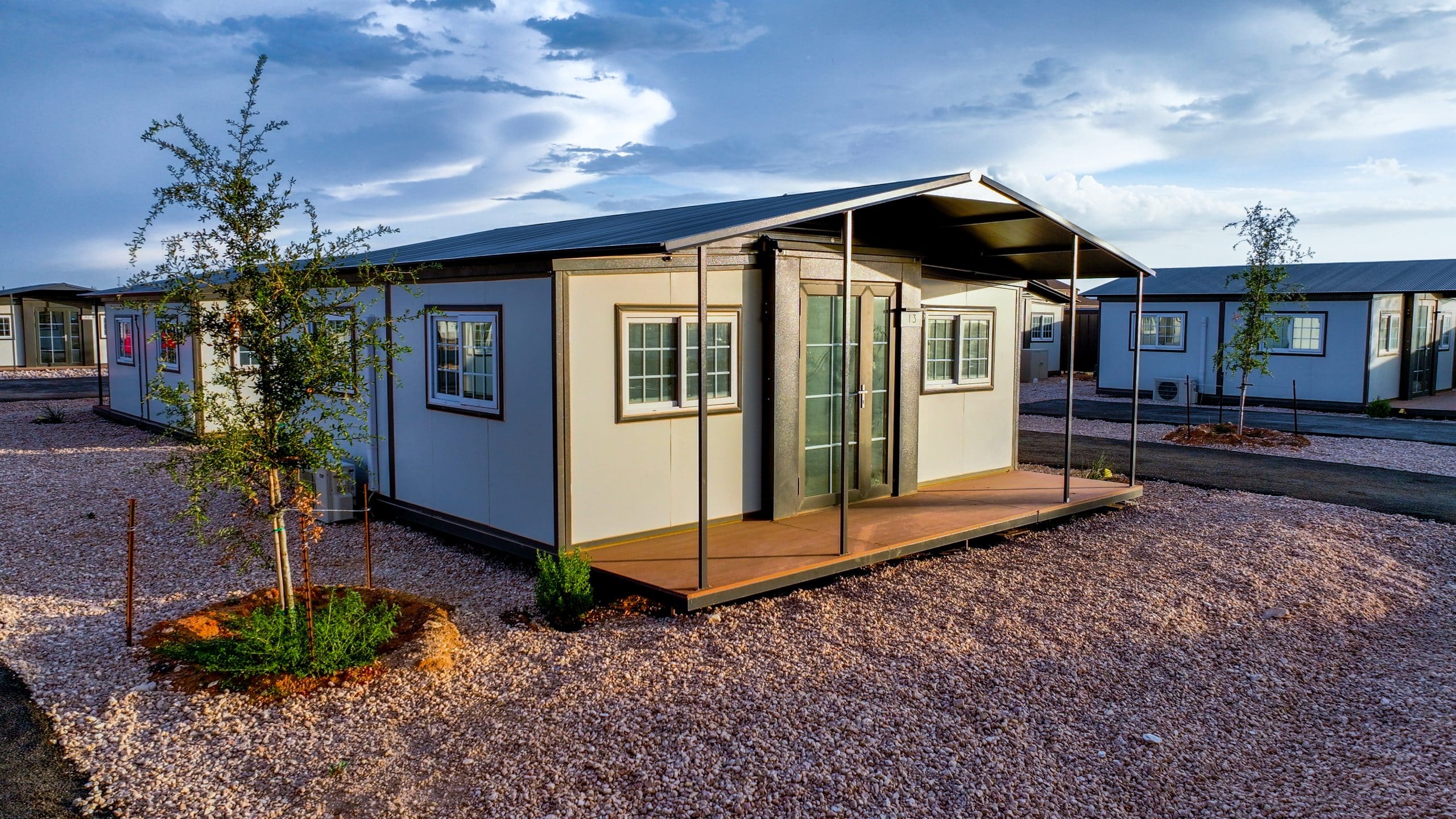 Private rental unit at Iron Horse Living in Odessa with covered porch, high-speed internet, and no shared walls.